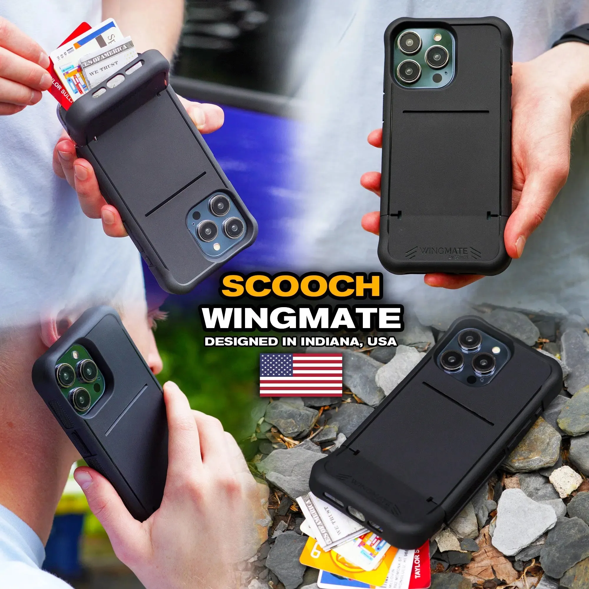 Wingmate Defender Bundle for iPhone 15 Pro