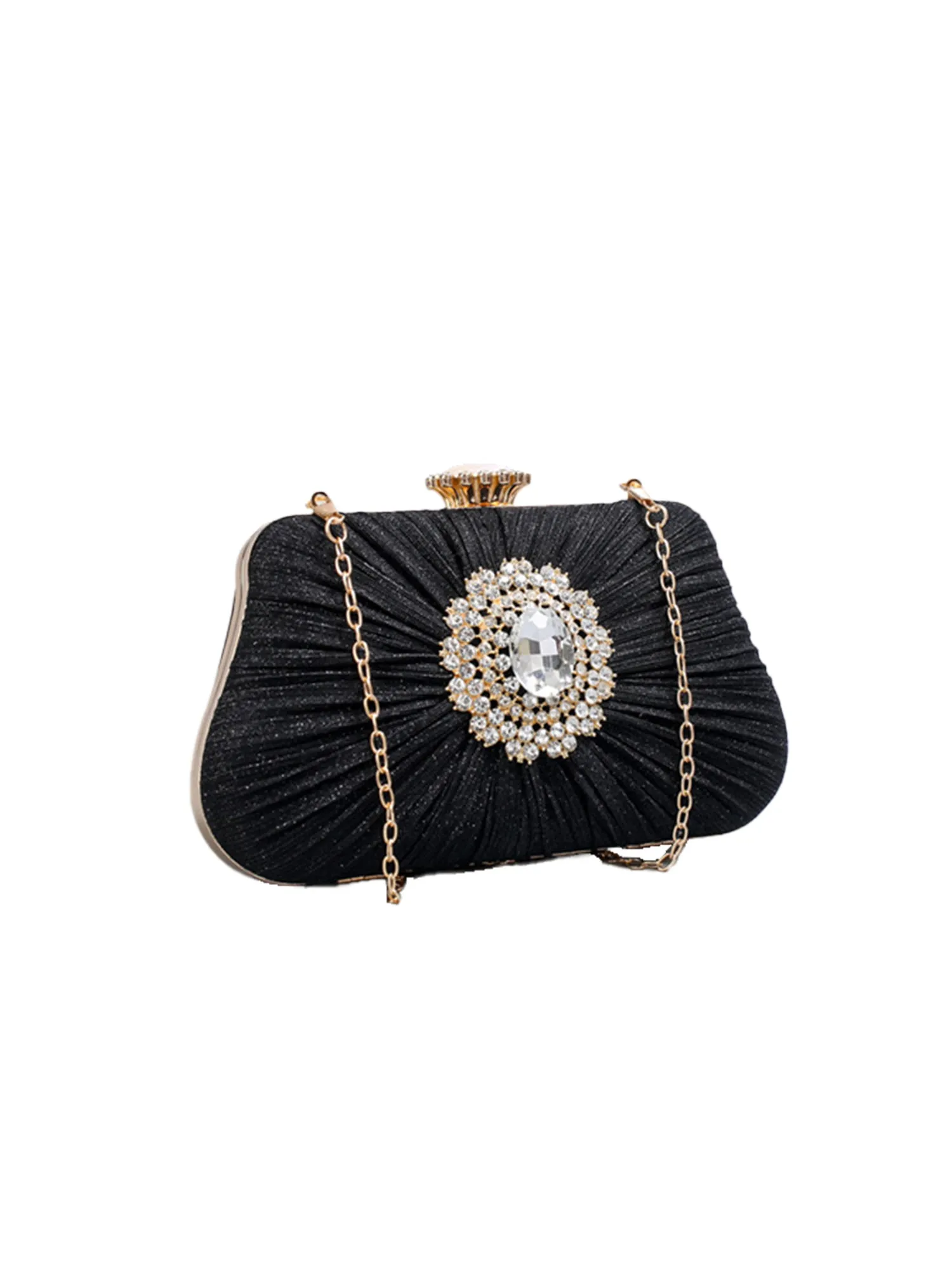 Women’s Large Rhinestone Evening Clutch Bags