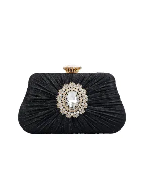 Women’s Large Rhinestone Evening Clutch Bags