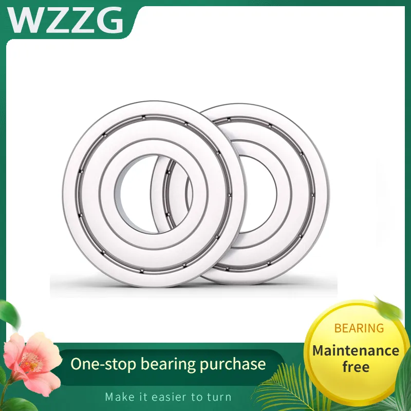 WZZG Maintenance-free bearing 6200ZZ size 10*30*9mm (6PC/lot) dust-proof and mud-proof straw bag harvester